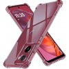 Techsuit - Shockproof Clear Silicone obal pre Motorola Moto G05 / E15 - dymovo čierny