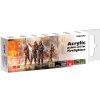 Sada akrylových farieb ICM - Firefighters 6x12ml