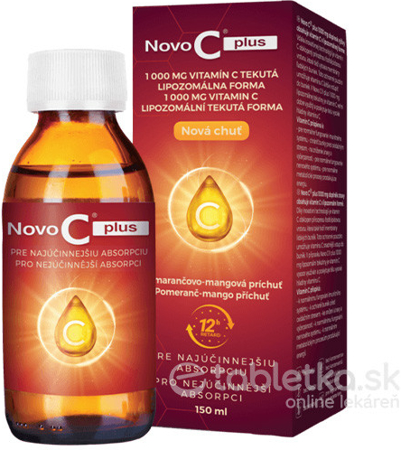 LIPOZOMÁLNY TEKUTÝ VITAMÍN C 1000 mg, sirup. 150 ml od 16,4 € - Heureka.sk