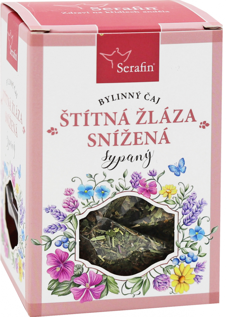 Serafin Štítna žľaza znížená bylinný čaj sypaný 50 g