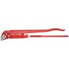 KNIPEX Kliešte na rúry 45° farbené na červeno 570 mm 08372