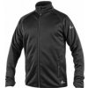 CXS TORONTO Pánska mikina na zips s fleecovým golierom, čierna 1520-004-800 4XL