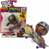 Tech Deck SK8 Crew fingerboard s figúrkou žlutá čepice