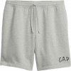 GAP V-HERITAGE LOGO SHORT sivá čierna