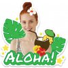 Personal Personalizovaný zápich na tortu - Aloha