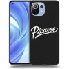 Picasee silikónový čierny obal pre Xiaomi Mi 11 - Picasee - old logo - white