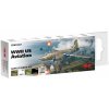 ICM Acrylic paint set for WWII US Aviation 6x12 ml