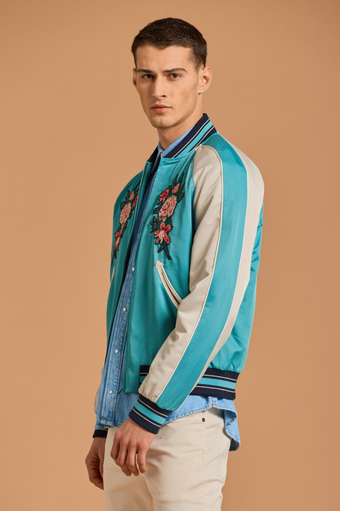 GANT D2. DAHLIA BADGE VARSITY jacket