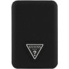 Guess Grained Triangle Logo bezdrôtová MagSafe powerbanka s portom USB-C - 5 000 mAh - čierna 57983122275 - možnosť vrátiť tovar ZADARMO do 30tich dní