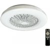 NEDES LCL6340 Stropné svietidlo STAR LED + ventilátor-18W, 48W, 3000K-6500K, 3600lm, IP20, DO, biela