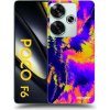 Picasee silikónový čierny obal pre Xiaomi Poco F6 - Burn