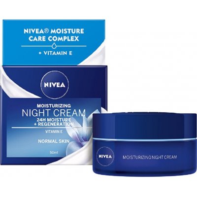 Nivea Aqua Effect Regenerating Night Cream regeneračný nočný krém pre normálnu až zmiešanú pleť 50 ml
