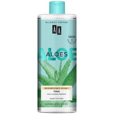 AA 100% Aloe Vera Regeneračné a upokojujúce tonikum 400 ml