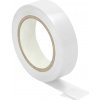 Izolačná páska, nehorľavá, biela 15 mm široká, 0,13 mm hrubá, 10 m dlhá