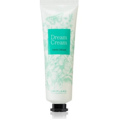 Oriflame Dream Cream zjemňujúci krém na ruky a nechty s mandľovým olejom 30 ml