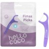 Hello Coco Floss Picks niť v držiaku 30 ks