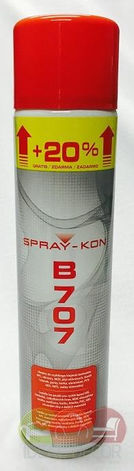Spray-KON B707 Kontaktné lepidlo 600ml od 10,2 € - Heureka.sk