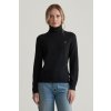 ROLÁK GANT EXTRAFINE LAMBSWOOL BLEND ROLLNECK BLACK