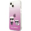 Karl Lagerfeld Karl Lagerfeld PC/TPU Silikonové púzdro pre Iphone 13 PRO Pink KLHCP13LCKTRP