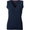 James & Nicholson Vesta JN 656 s výstřihem do V, svetrová, dámská COT02065600303-navy L Navy