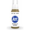 AK Interactive akrylová barva metallic brass 17 ml