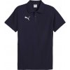 Pánske polo tričko Puma, TEAMEVOSTRIPE POLO tmavo modrá,biela XL