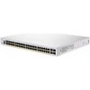 Prepínač Cisco CBS350-48P-4X, 48xGbE RJ45, 4x10GbE SFP+, PoE+, 370W CBS350-48P-4X-EU-RF