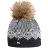 Čiapka KAMA PLETENÁ MERINO ČIAPKY A152 Lady, černa