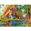 TREFL Puzzle Mlyn pri rieke 500 dielikov