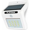 Platinium Nástenné solárne LED svetlo 18001 s detektorom pohybu biele