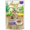 Stuzzy Bocconcini Sterilized, mokré krmivo pre mačky, morka v omáčke, 85 g, vrecúško, po sterilizácii