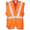 Portwest C496 Reflexná vesta Madrid Executive Oranžová