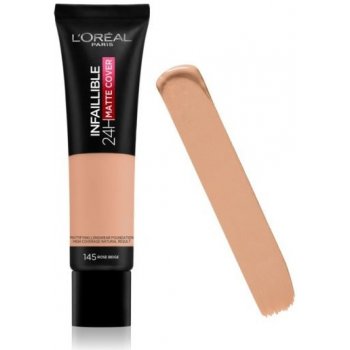 L'Oréal Paris Infaillible 24H Fresh Wear dlouhotrvající make-up 145 Rose Beige 30 ml