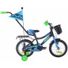Fuzlu Detský bicykel Thor čierno-modrý 14