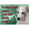 Pozorpes.sk, výstražná tabuľka (Stredoazíjsky ovčiak)