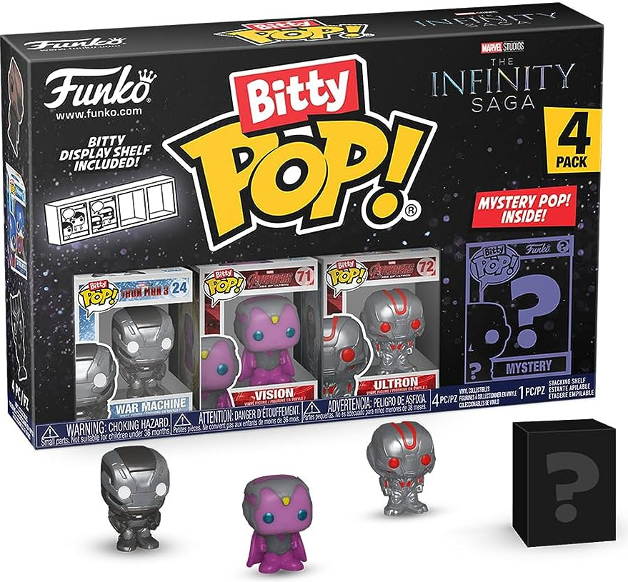 Funko Bitty POP! Marvel Infinity Saga War Machine 4-pack