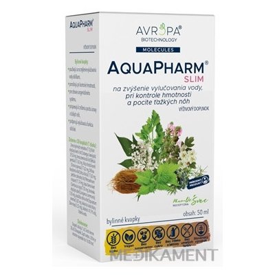 AVROPA AquaPharm Slim bylinné kvapky 50 ml
