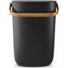 Kôš na odpadky REFLECT 33 l, čierna, plast, Eva Solo