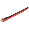 GForce Konektor zlacený Deans samec s kabelem 12AWG 10cm GF-1070-004
