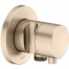 Keuco IXMO - Prepínací ventil pod omietku, 2 výstupy, s pripojením a držiakom sprchy, kefovaný bronz 59556031201