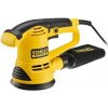 STANLEY FME440K-QS excentrická brúska 125mm, 230V, 480W, rozkmit 5,5mm, 4000-12000 ot./min., kufrík
