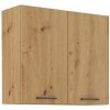 Tempo Kondela Horná skrinka, dub artisan, MONRO 80 G-72 2F