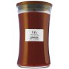 WoodWick Cinnamon Chai vonná sviečka s dreveným knôtom 609,5 g