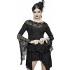 šaty DEVIL FASHION Morticia Gothic Knitted