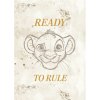 Komar Plagát Disney Lion King Ready to Rule 50 x 70 cm
