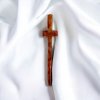 Juraj Sloboda, Velký kríž v jemných líniách červeno-žltý 40x9 cm 1