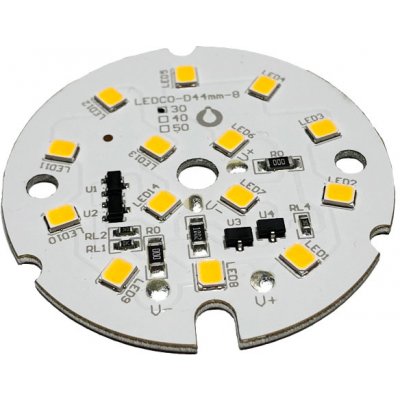 Ledco LED modul d 44mm, 24V DC, 5.7W, 780lm, 3000K, CRI 80+, 120°