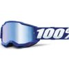 100% Accuri 2 zjazdové okuliare Blue/Mirror Blue Lens