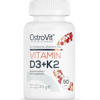 Ostrovit Vitamin D3 + K2 90 tabliet od 2,59 € - Heureka.sk