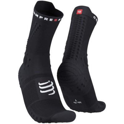 Ponožky Compressport Pro Racing Socks v4.0 Trail - Black - T2